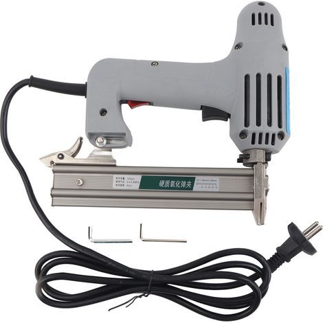 Pistolet à Clous Électrique F30 pour Travail du Bois, Agrafeuse avec Prise EU 220V