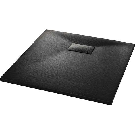 Maison Exclusive - Piatto Doccia in SMC Nero 80x80 cm (1/5)