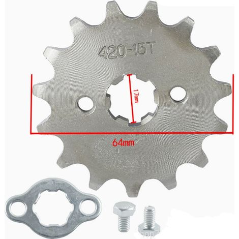 420,15 Dents Contre Pignon pour 70Cc 110Cc 125Cc Moto - 15 (1/5)