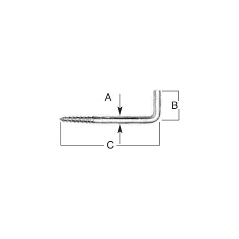 ORECA - 20 CANCANETTI PER BACCHETTE DI TENDE BRUNITI 2x14x30MM