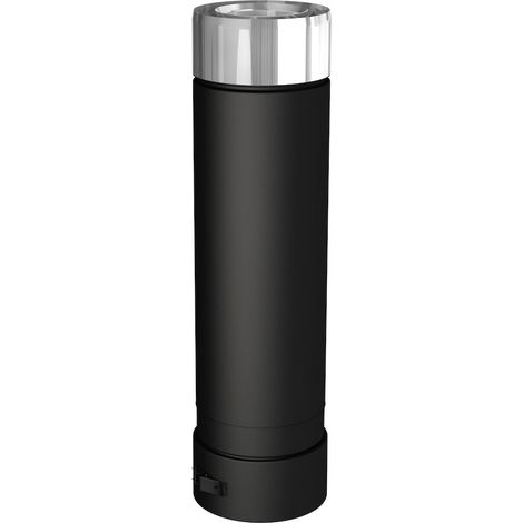 Verstellbares Element – Apollo Pellets 2.0 – schwarz – Ø 80/130 mm – Länge 350 bis 550 mm JONCOUX