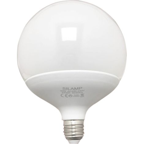 Lampadina a LED 25W G140 attacco grosso E27 a vite Globo L101-G140-25WLuce Calda 3000k