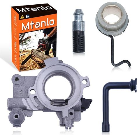 Kit de lubrificateur de pompe à huile pour tronçonneuse Stihl MS650 066 MS660 MS 660 Pièces 1122 640 3205,1122 640 7105 (1/5)