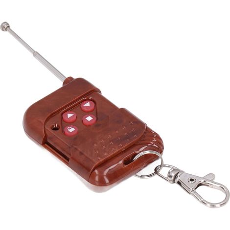 Télécommande de porte avec copie de codes, contrôleur d'ouverture 4 touches, portée de 30 à 100 mètres pour usage domestique (1/5)
