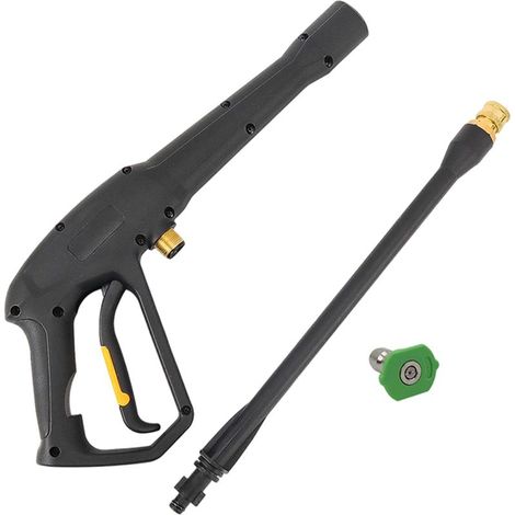 Pistolet nettoyeur haute pression 33 pouces – M22 Max 2030 PSI – Buse et verrouillage sécurité – Pour auto (1/5)