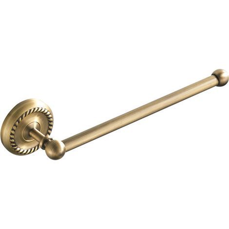 Antique Towel Rack, Retro Brass Towel Bar, Vintage Bathroom Towel Holder Wall Mounted