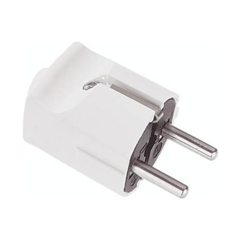 Bachmann 910.170 Fiche électrique mâle avec terre plastique 250 V noir IP20 (1/2)