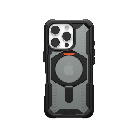 Funda protectora UAG Plasma XTE MagSafe con soporte para iPhone 16 Pro compatible con MagSafe (negro/naranja) (1/3)