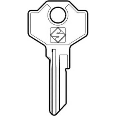10 x SILCA GS13 CHIAVE PROFILO ACCIAIO
