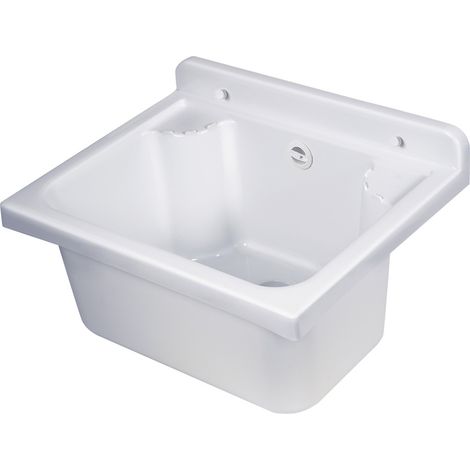 Pilozzo Lavatoio da Parete Mini Bianco 42,5 x 34 x 20 cm