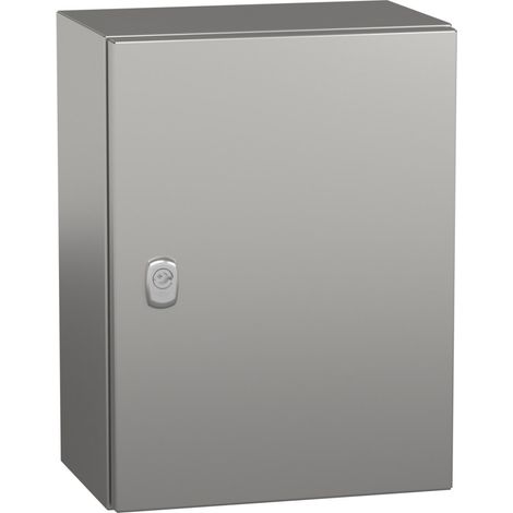Spacial S3X - enveloppe compacte - inox 304L - finition brossé - 400x300x200mm - NSYS3X4320 (1/3)