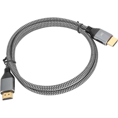 F0401™ 1 m (3,3 Fuß) langes 8K@60Hz HDMI-Anschlusskabel, anti-EMI, für Fernseher und Computer (1/5)