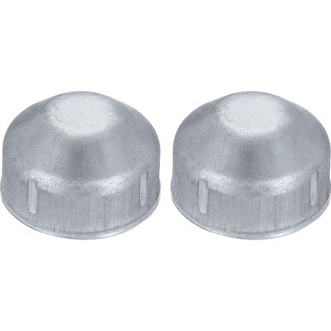 2Pcs Capuchons De Poteau De Clôture À Chaînes Adaptés Pour Tubes (1/5)