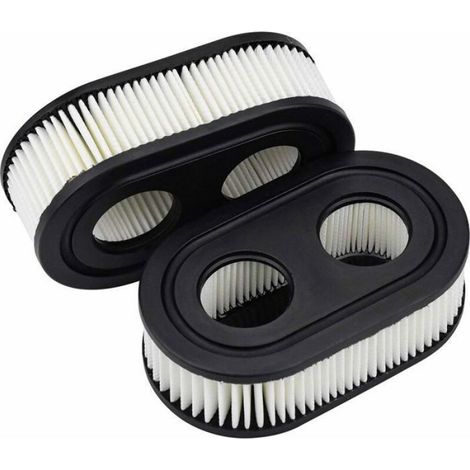 Filtre À Air - Pour Moteur Thermique Tondeuse À Gazon - Compatible Briggs Stratton 550E 550EX 575 - Dimensions 112 x 63 x 34 mm - Lot De 2 (1/5)