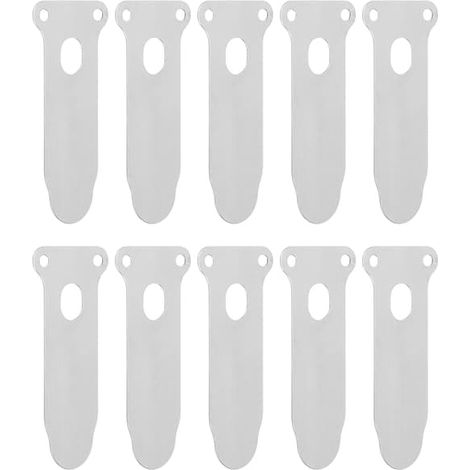 Kit de 10 plaques de soupapes pour compresseur d'air, pièce de rechange pour cylindre à languette, 62 mm (1/5)