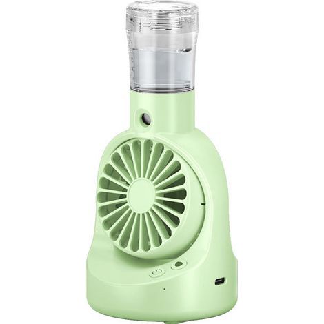 Ventilateur brumisateur portatif, ventilateur brumisateur pliable pour le cou avec cordon.(Y036) (1/2)