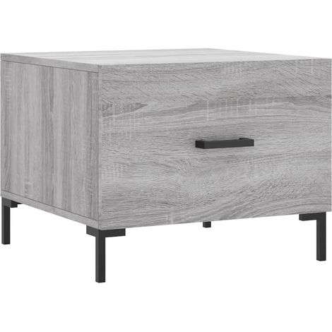 Maison Exclusive - Couchtisch Grau Sonoma 50x50x40 cm Holzwerksto