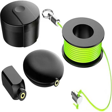Tire Fil Utilisé, Ensemble de Tire-Fils MagnéTiques avec Cadeau pour ELectricien /Dispositif de Course de CâBle de RéParation Magnetique pour Mari/PèRe (1/5)