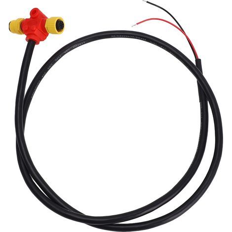 Cable de alimentación NMEA 2000, terminal en T, conexión estable, cable base marino de 1 metro de longitud, Simrad Networks. (1/5)