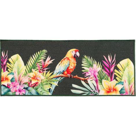 Tapis Déco Imprimé "Noumea" 50x120cm Multicolore (1/4)