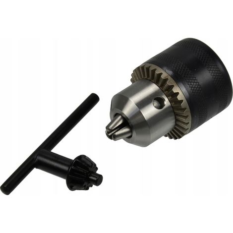 Mandril de taladro Geko 13mm llave 3 8 rosca cambio rápido (1/3)