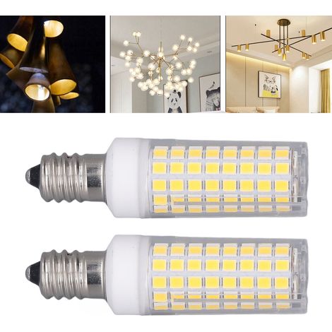 E12-Keramik-LED-Lampe, 10 W, dimmbar, 100–120 V Wechselstrom (1/5)
