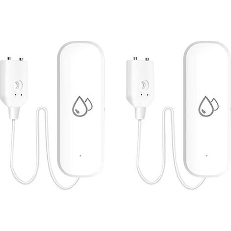 Tuya WLAN-Wasserleckmelder – Leckagealarm – Weiß (1/5)
