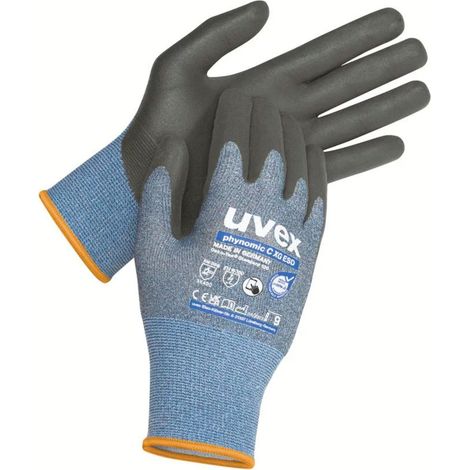uvex phynomic C XG ESD 6004806  Schnittschutzhandschuh Größe (Handschuhe): 6 EN 388, EN 420    1 Paa
