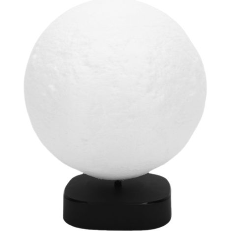 Lampe de Table Rotative en Forme Lune, avec Lumière et Capteurs (1/4)