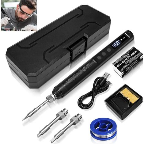 Chauffage USB portable avec affichage de la température – pratique pour les réparations délicates (1/5)