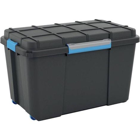 Ruedas Negro / Azul Caja de almacenamiento Kis 'Scuba XL'