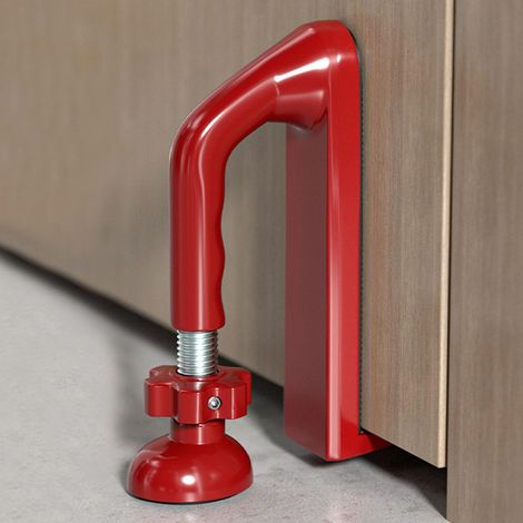 Protection anti-effraction de porte, protection anti-effraction, sécurité de porte intérieure, serrure de porte portable, dispositif de sécurité réglable pour la protection personnelle à domicile (1/5)