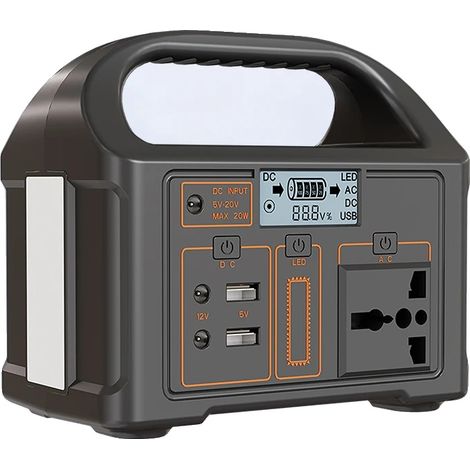 Estación de energía, capacidad de 24000 mAh, múltiples opciones de carga, 100 W UE (1/2)