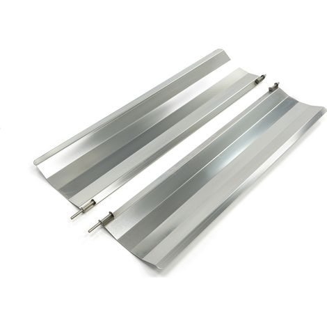 Set de couvertures latérales pour Doner Kebab 4 brûleurs (2pcs) - Maxima