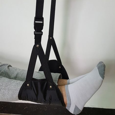 Reposapiés de hamaca con bolsa de almacenamiento (1/5)