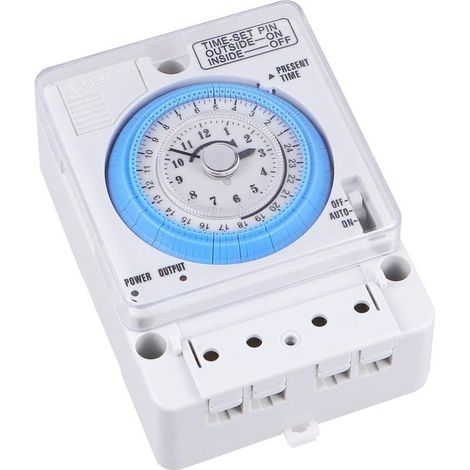 Timer da cucina meccanico 12V AC/DC (portatile)