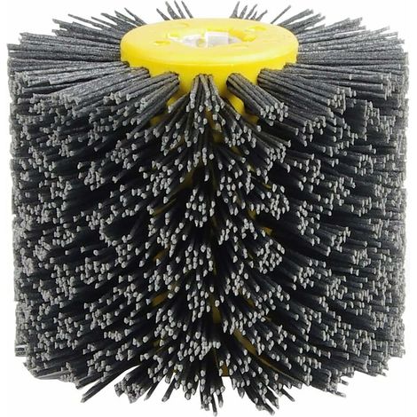 Brosses Abrasives 120 Roue De Polissage Abrasifs Fil Roue Diamètre 120mm Noire(120) (1/5)