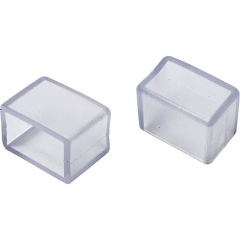 Embout de finition pour ruban LED 5050 220V étanche – Connecteur silicone IP67 pour installation extérieure – Compatible avec rubans 230V – Digilamp