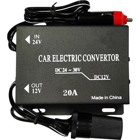 GARRYFIZH Convertisseur de puissance, durable pour voiture pour taxi audio