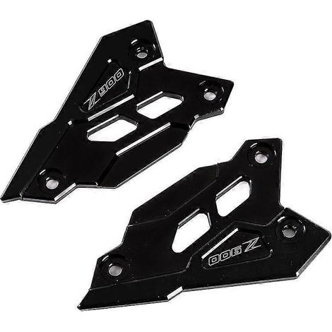 Accessoires pour Kawasaki Z900 (2017-2023) : protège-pédales arrière, plaque de talon, accessoires décoratifs – Noir (1/4)