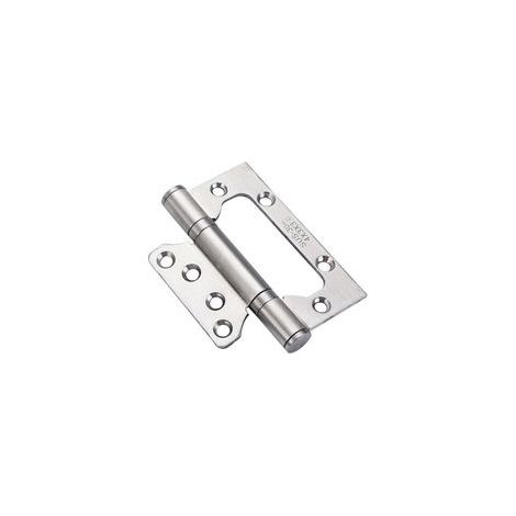 Charnières inox à roulement à billes – Lot de 3 – Résistantes à la corrosion – Pour portes bois, métal et plastique – Installation facile (1/5)