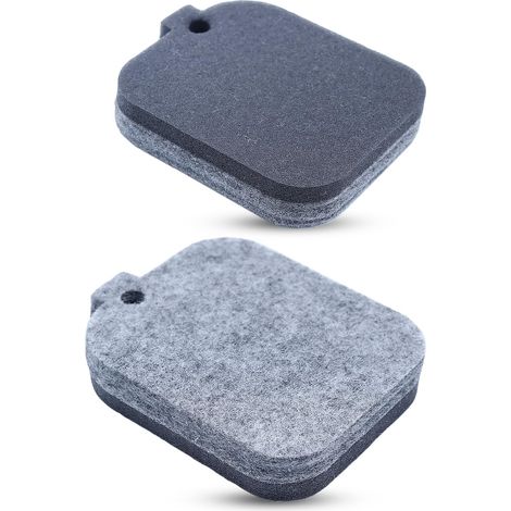 2 x filtres à air pour Stihl BG45 BG46 BG55 BG65 BG85 SH55 SH85 BR45C Remplacement 42291201800 (1/5)