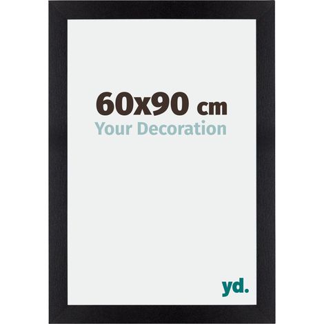 Cadre Puzzle 60x90 cm - cm - Noir Mat - MDF - Mura. (1/5)