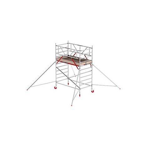 Andamio rodante RS TOWER 42 ancho  plataforma de madera 