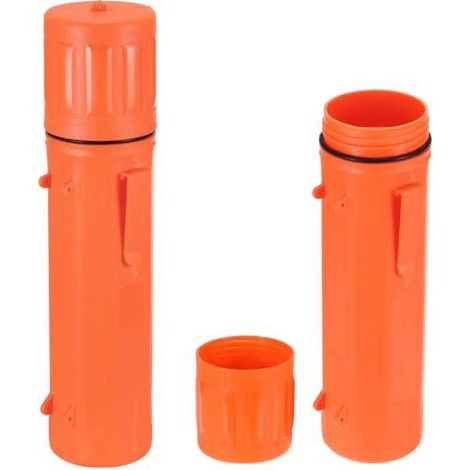 Tube de rangement pour baguettes de soudage de 14 pouces, boîte étanche pour baguettes de soudage (orange)