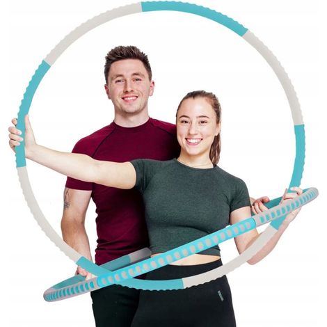 Schlankmachender Hula-Hoop-Reifen, faltbar, 95 cm, Größe M-SZ (1/4)