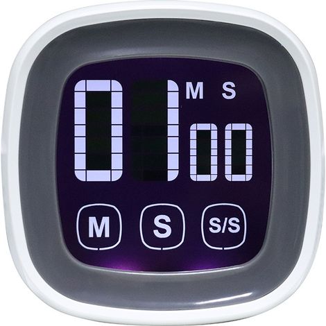 Minuteur de Cuisine Magnétique et Tactile,Minuteur Electronique Numérique (1/5)