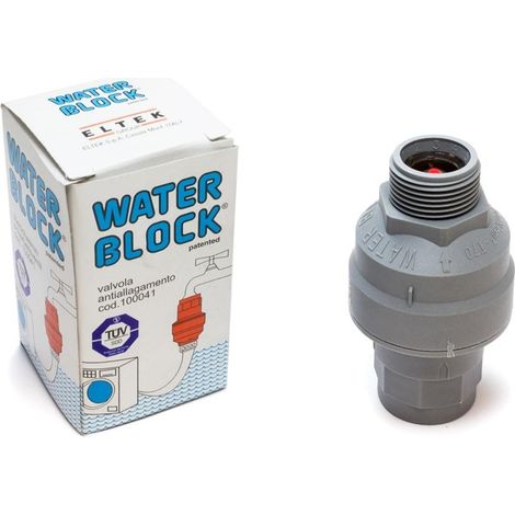 VALVOLA ACQUA STOP UNIVERSALE CARICO LAVATRICE / LAVASTOVIGLIE WATERBLOCK lv428