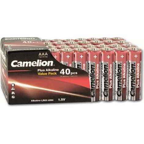 CAMELION Micro-Batterie-Set Plus Alkaline, 40 Stück (1/3)