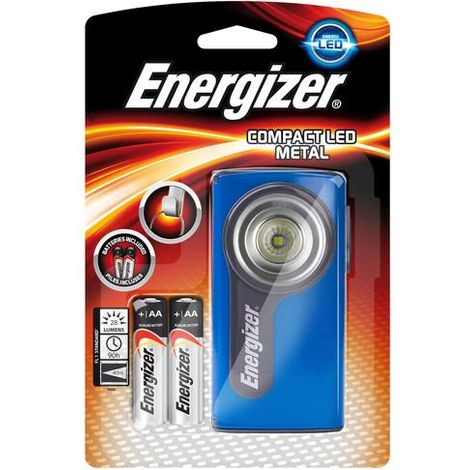 Energizer Compact Taschenlampe grau-blau LED langlebig